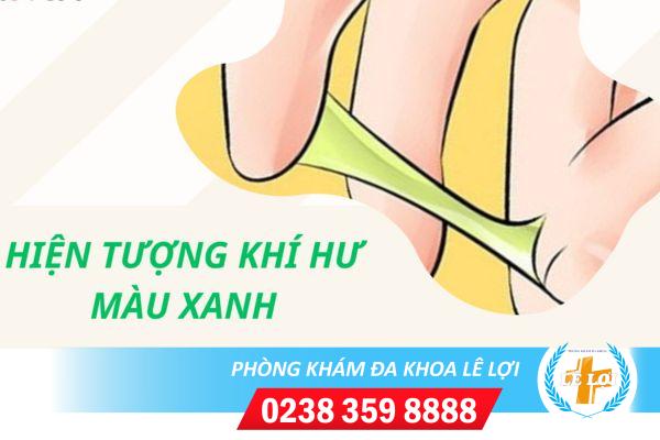 Khí hư màu xanh như nước mũi liệu có nguy hiểm?