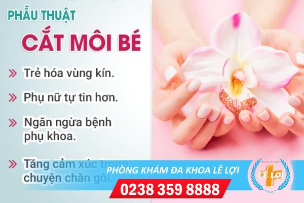 Cắt Môi Bé Vùng Kín Giá Bao Nhiêu?