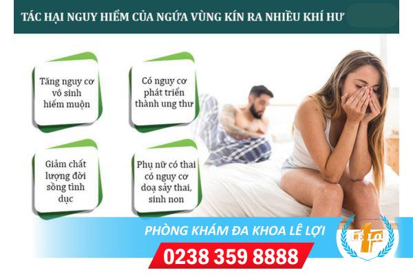 Ngứa vùng kín khí hư ra nhiều phải làm sao?