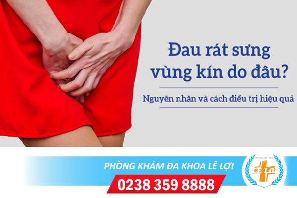 Sưng ngứa 1 bên vùng kín có sao không?