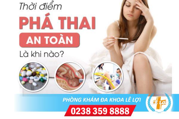 Thai mấy tháng phá an toàn không ảnh hưởng đến sinh sản