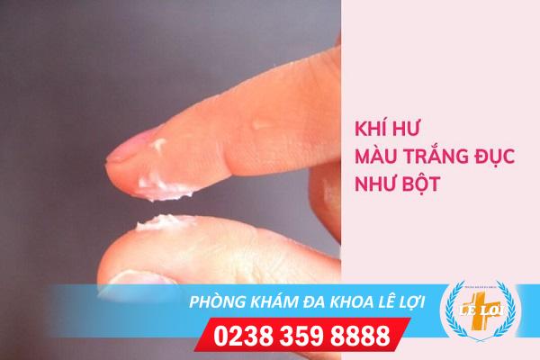 Ra nhiều huyết trắng như bột và cách xử lý