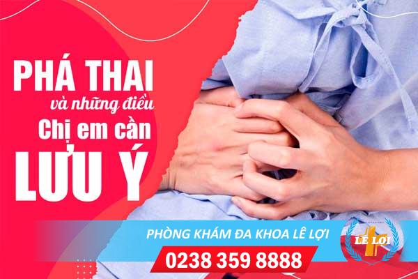 Trước khi phá thai có được ăn uống gì không?