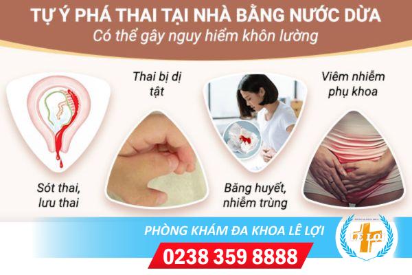 Cách phá thai bằng nước dừa có an toàn không?