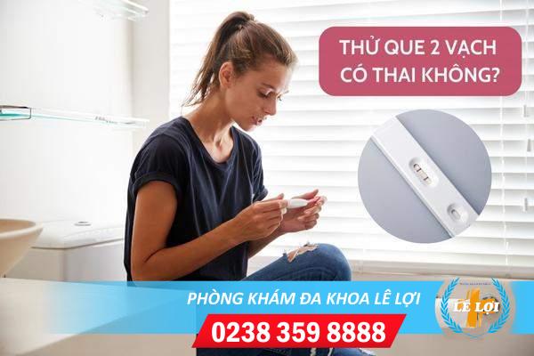 2 VẠCH QUE THỬ THAI CÓ CHẮC CHẮN MANG THAI KHÔNG?