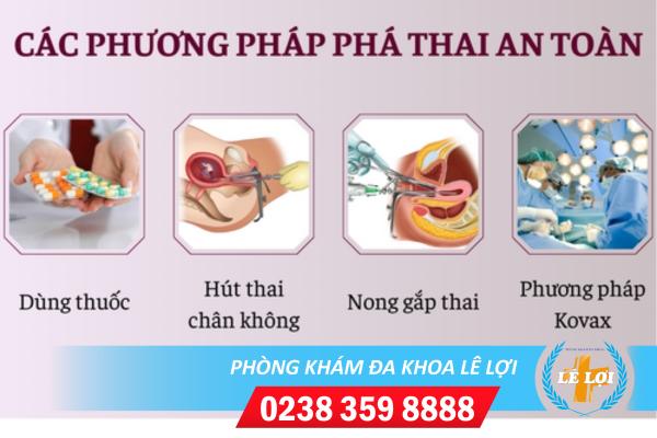 Các phương pháp bỏ thai an toàn hiện nay