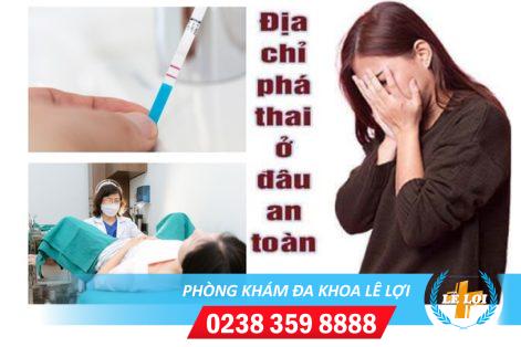 Phòng khám phá thai ở Vinh an toàn và kín đáo