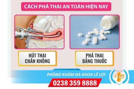 Hút thai và uống thuốc nên chọn phương pháp nào?